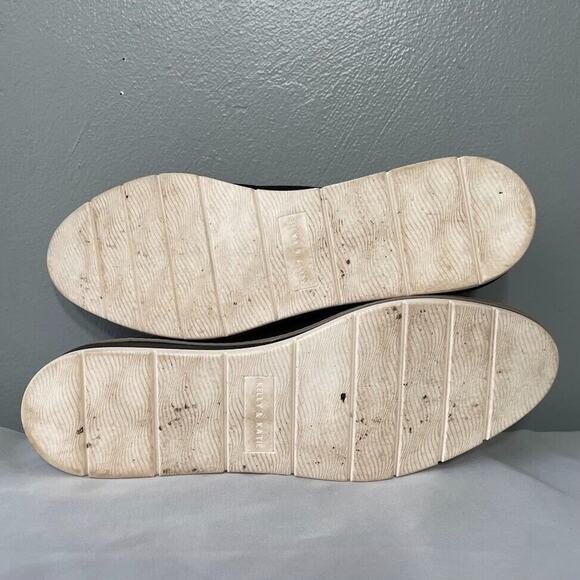 Kelly & Katie Womens Size 11 Dark Black Slip on Aerin Knit Loafers Shoes Comfort - Picture 9 of 11